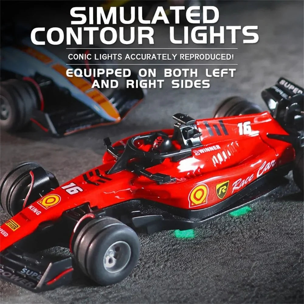 🏎️ F1 Mini RC Racing Car | 2.4GHz Remote Control | LED Lights