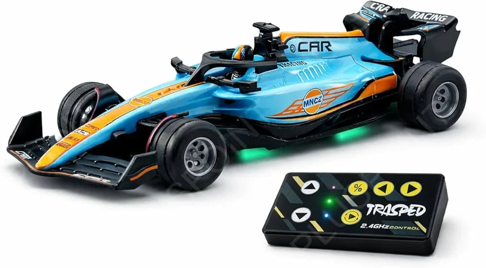 🏎️ F1 Mini RC Racing Car | 2.4GHz Remote Control | LED Lights