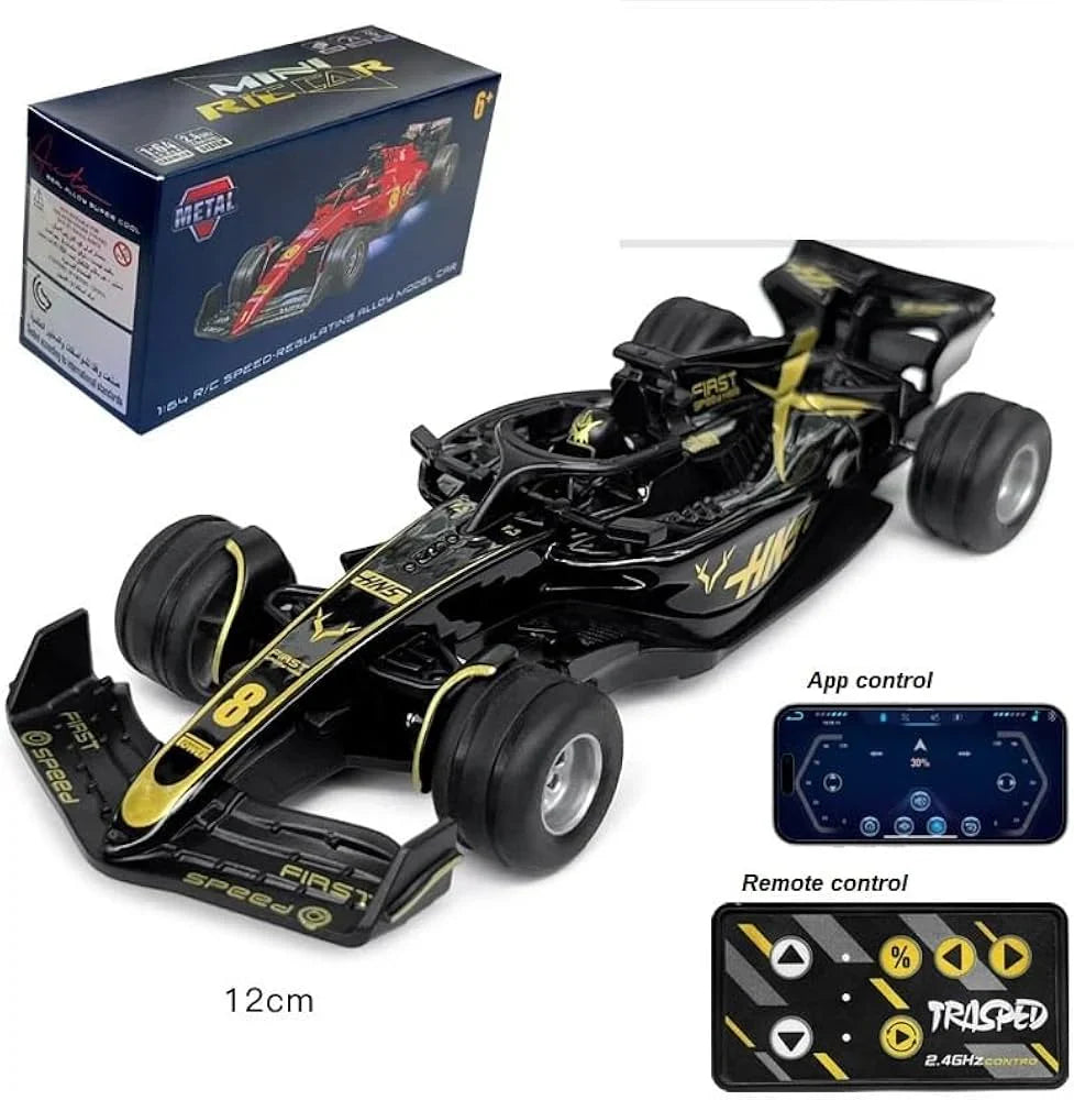 🏎️ F1 Mini RC Racing Car | 2.4GHz Remote Control | LED Lights