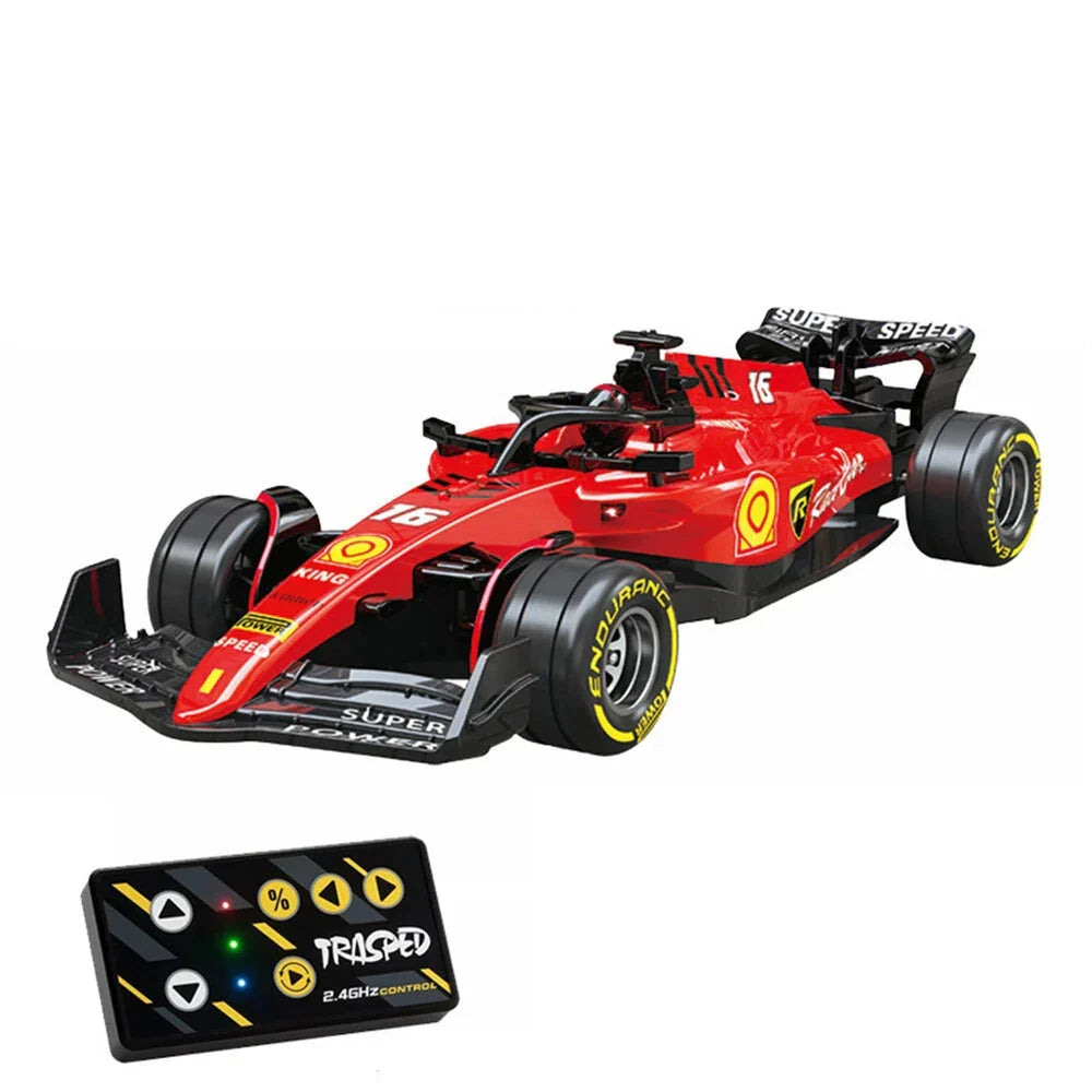 🏎️ F1 Mini RC Racing Car | 2.4GHz Remote Control | LED Lights
