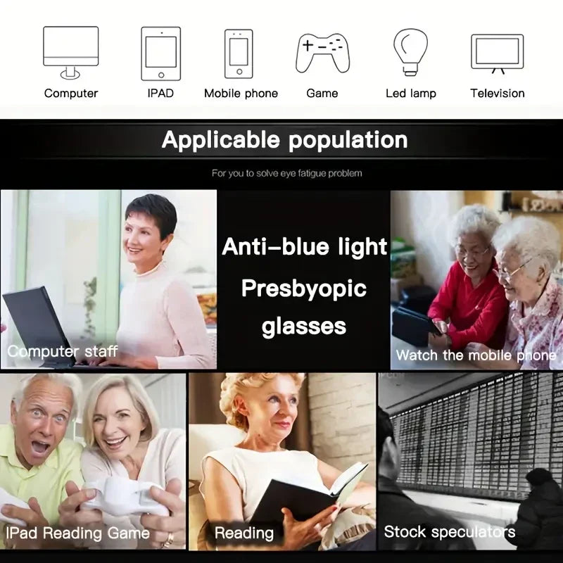👓 Rimless Anti-Blue Light Reading Glasses | Progressive Multifocus | Buy 1 Get 1 FREE | Only ₹599  Option 6