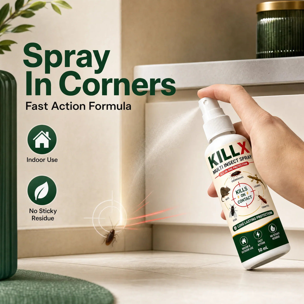 🚨 BUY 1 GET 2 FREE – KILLX Multi-Insect Spray | Powerful Pest Control for Home | Fast & Easy Pest Protection | Zenith Cart