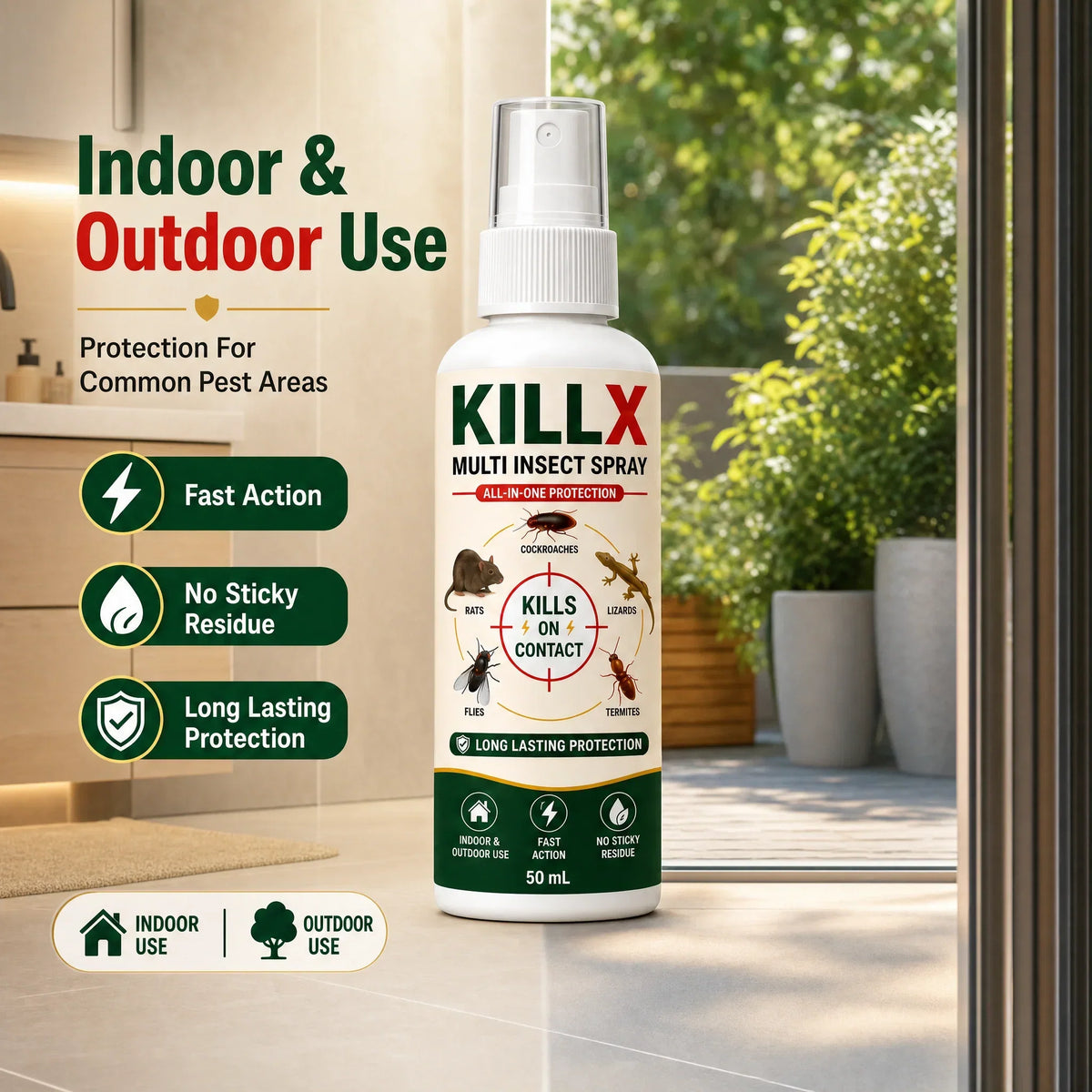 🚨 BUY 1 GET 2 FREE – KILLX Multi-Insect Spray | Powerful Pest Control for Home | Fast & Easy Pest Protection | Zenith Cart