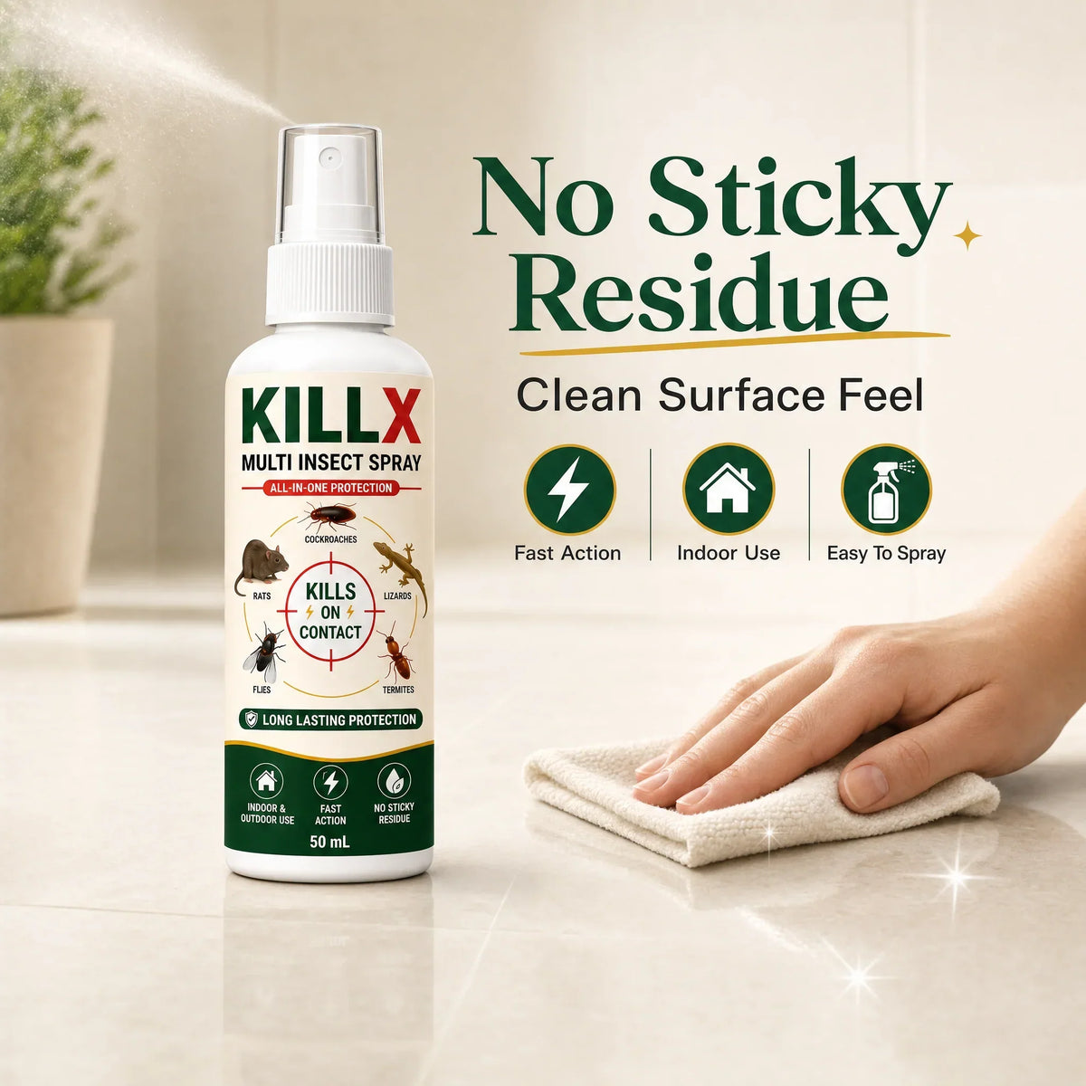 🚨 BUY 1 GET 2 FREE – KILLX Multi-Insect Spray | Powerful Pest Control for Home | Fast & Easy Pest Protection | Zenith Cart